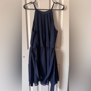 IN SAN Francisco Dress - Navy Blue - Large